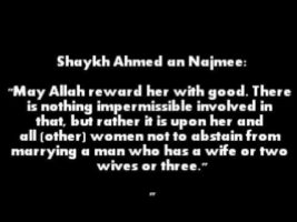 She wants to Marry a Married Man | Shaykh Ahmed ibn Yahya an-Najmee