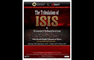 The Tribulation of ISIS & Connection To Khawarij Past & Present by Shaykh Khalid ‘Uthmaan al-Misree