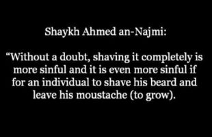 Which is more Sinful – Shaving the Beard or Trimming it.