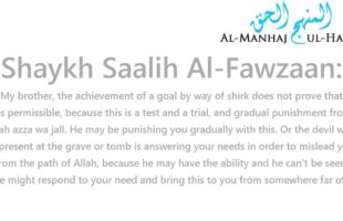 Do the awliyaa’ have the ability to answer one’s prayers? – By Shaykh Saalih Al-Fawzaan