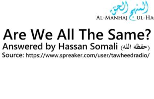 Are We All The Same? – Answered by Hassan Somali