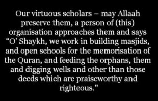 “But the Scholars have Praised Ihyaa at-Turaath…”