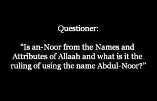 Is an-Noor from the Names and Attributes of Allaah? | Shaykh Zayd al-Madkhalee