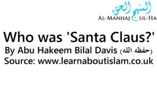Who was ‘Santa Claus?’ – By Abu Hakeem Bilal Davis