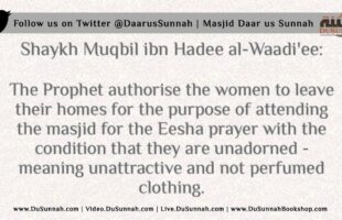 Women going to the Masjid wearing Make up and Perfume | Shaykh Muqbil
