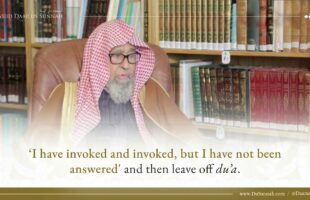 Why is My Du’a Not Answered? | Shaykh Salih Al-Fawzan