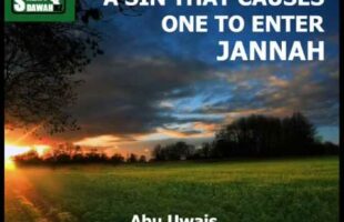 A Sin That Causes One To Enter Jannah – Abu Uwais