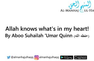 Allah knows whats in my heart! – By Umar Quinn