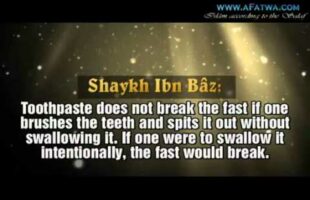 Does Toothpaste Break The Fast? Sheikh Bin Biz