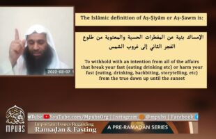 [Ep 01] Important Issues Regarding Ramadan & Fasting from Buloogh al-Maraam by Abu Muʿadh Taqwim