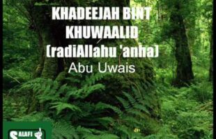 Khadeejah Bint Khuwaalid RadiAllahu ‘anha – Abu Uwais