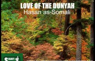 Love Of The Dunyah (A good reminder) – Hasan as-Somali