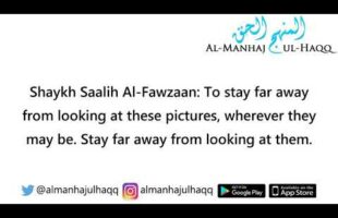 Loving to look at impermissible pictures is Shirk of desire – Explained by Shaykh Saalih Al-Fawzaan