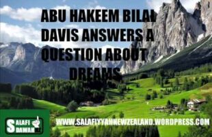 Question About Dreams – Abu Hakeem Bilal Davis