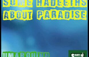 Some Hadeeths About Paradise – Umar Quinn