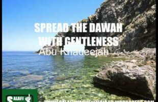 Spread The Dawah With Gentleness – Abu Khadeejah