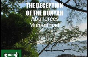 The Deception Of The Dunyah – Abu Idrees Muhammad