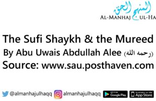 The Sufi Shaykh & the Mureed – By Abu Uwais ‘Abdullah ‘Alee