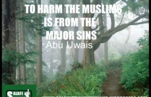 To Harm The Muslims Is From The Major Sins In Islam – Abu Uwais