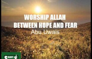 Worship Allah Between Hope And Fear – Abu Uwais