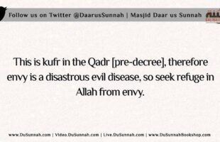 What is the Cure for Hasad – Envy? | Shaykh Salih al Fawzan