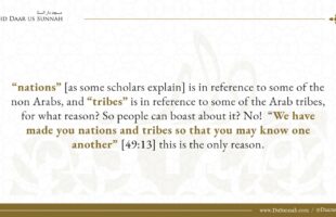 Boasting About Your Nationality, Tribe, or Race? | Shaykh Salih al-Fawzan