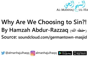 Why Are We Choosing to Sin?! – By Hamza Abdur-Razzaq