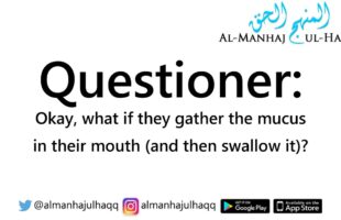Does swallowing mucus invalidate the fast? – Answered by Shaykh Al-Albani