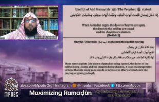 Maximizing Ramadhaan By Following The Prophet ﷺ And The Salaf by Abu Afnaan Muhammad
