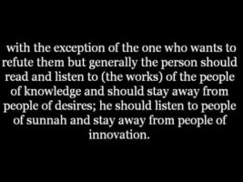 A Principle of Salafiyaah: Staying Away from Innovators | Shaykh Khaalid adh-Dhufayree‏