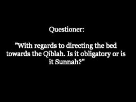 Do I have to Sleep towards the Qiblah?