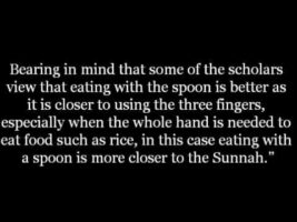 The Ruling on Eating with a Spoon | Shaykh Zayd al-Madkhalee