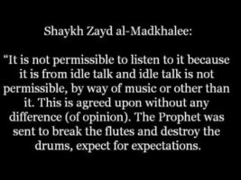 The Ruling on Listening to Music | Shaykh Zayd al-Madkhalee