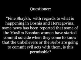 Can they Commit Suicide if they Fear Rape?