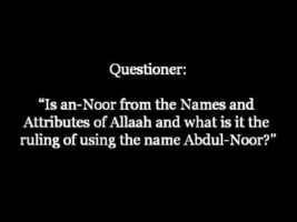 Is an-Noor from the Names and Attributes of Allaah? | Shaykh Zayd al-Madkhalee