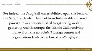 Suffice with Little, and Do Not Seek Wealth from the Hizbis | Shaykh Rabee ibn Hadi al-Madkhali