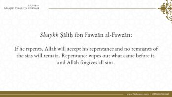 Do Sins Have A Permanent Remnants? | Shaykh Salih al-Fawzan