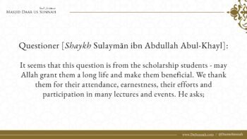 New Students Of Knowledge Giving Dawah And Connecting People To The Scholars | Sh Salih al-Fawzan