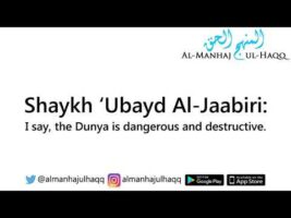 Cutting Off One’s Salafi Brother/Sister Due to the Dunya – By Shaykh ‘Ubayd Al-Jaabiri