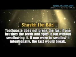 Does Toothpaste Break The Fast? Sheikh Bin Biz