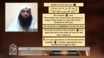 [Ep 02] Important Issues Regarding Ramadan & Fasting from Buloogh al-Maraam by Abu Muʿadh Taqwim