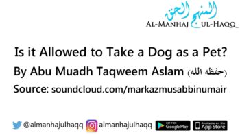 Is it allowed to take a dog as a pet? – By Abu Muadh Taqweem Aslam