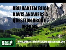 Question About Dreams – Abu Hakeem Bilal Davis