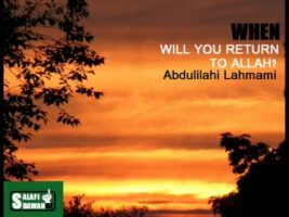 When Will You Return to Allah? Abdullilah Lahmami